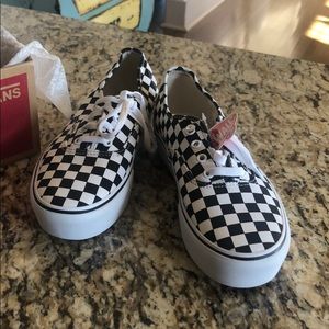 Vans Checkerboard Authentic Platform size W 10.5